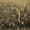 03 - Shromáždění v Prešově dne 12. ledna 1919, ke kterému promluvil ministr Vavro Šrobár a před nímž pronesl přísahu nově ustavený župan Pavlo Fábry
